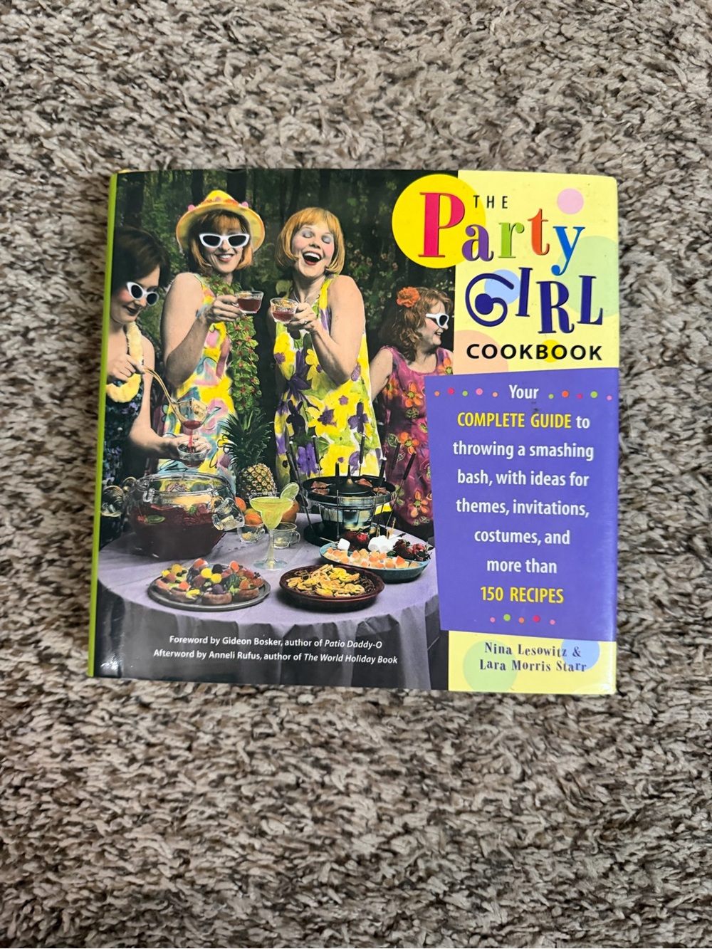 The Party Girl Cookbook — Colorful Purple Edition